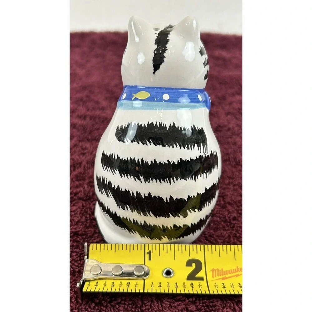 Coco Dowley Kitty Cat Novelty Salt & Pepper Shakers Certified International EUC